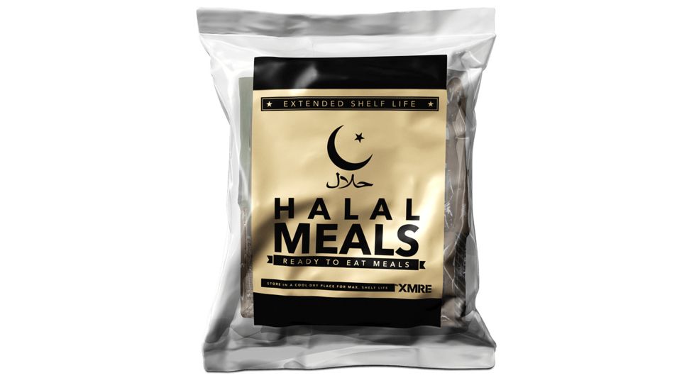 XMRE Halal 24 Hour, Case of 6 MREs, HL24XTH