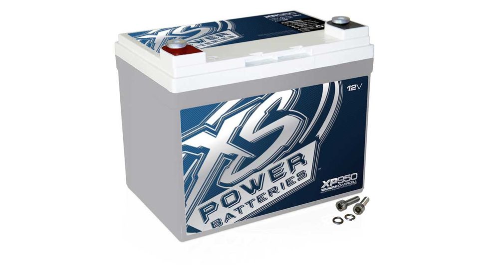 XS Power XP950 Supplemental AGM Deep Cycle 12 Volt Battery - 950A, 35Ah, 950W, White XP950