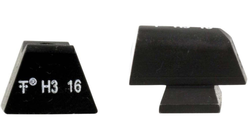 XS Sight Systems DXT Big Dot Pistol Tritium Night Sight, Beretta 92 Vertec, 92A1, Matte Black, Standard, BE-0007S-5