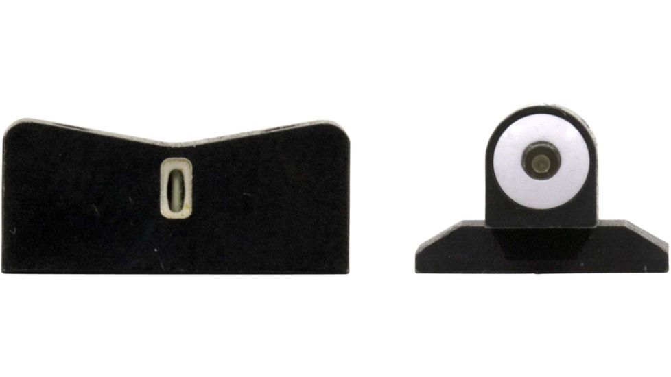 XS Sight Systems DXT Big Dot Pistol Tritium Night Sight, Beretta 92 Vertec, 92A1, Matte Black, Standard, BE-0007S-5