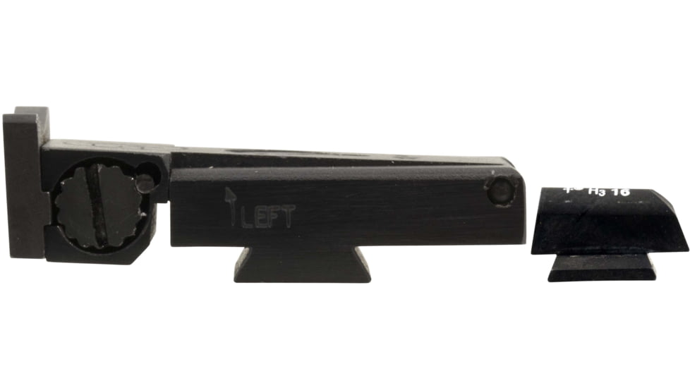 XS Sight Systems DXT Big Dot Pistol Tritium Night Sight, Colt 1911 and Others, All Barrel Lengths, LPA Cut, Matte Black, Standard, NE-0015A-5