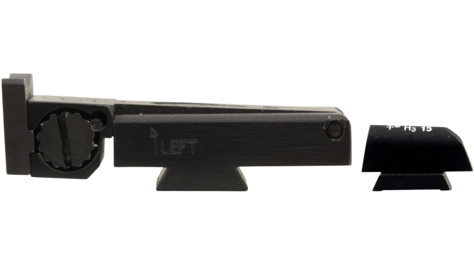 XS Sight Systems DXT Big Dot Pistol Tritium Night Sight, Colt 1911 Enhanced, All Barrel Lengths, LPA Cut, Matte Black, Standard, NE-0016A-5