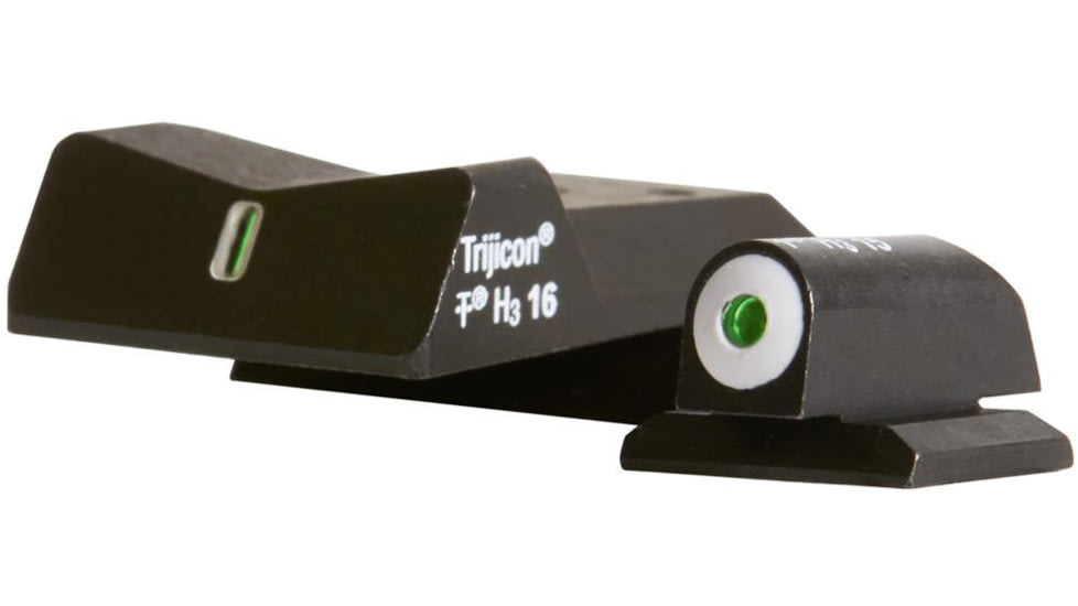 XS Sight Systems DXT Big Dot Pistol Tritium Night Sight, Colt Commander 4.25in Novak Rear, Matte Black, Standard, NE-0005S-5