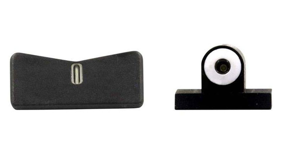 XS Sight Systems DXT Big Dot Pistol Tritium Night Sight, Colt Enhanced Govt. 5in, Matte Black, Standard, NE-0007S-5
