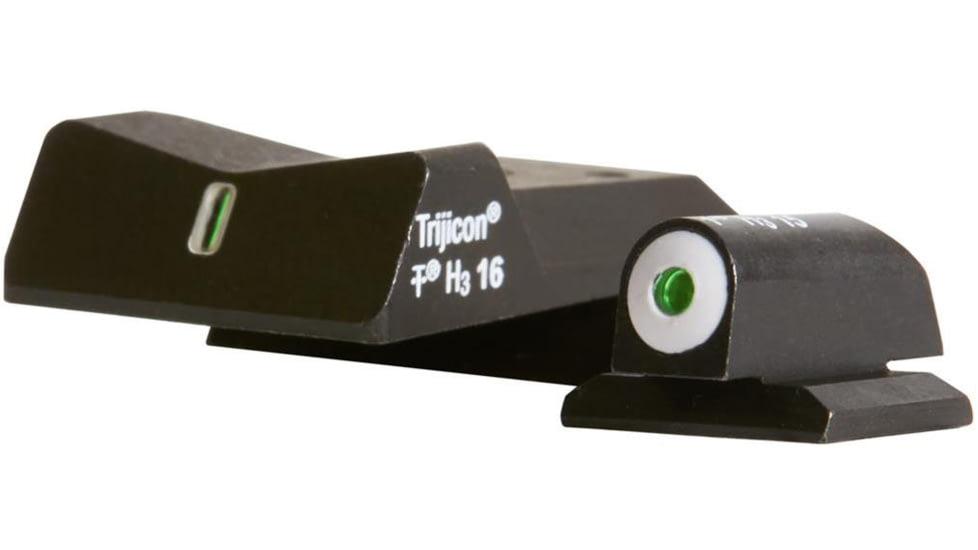 XS Sight Systems DXT Big Dot Pistol Tritium Night Sight, Colt Officers ACP and Defender 3.5in Novak Rear, Matte Black, Standard, NE-0006S-5