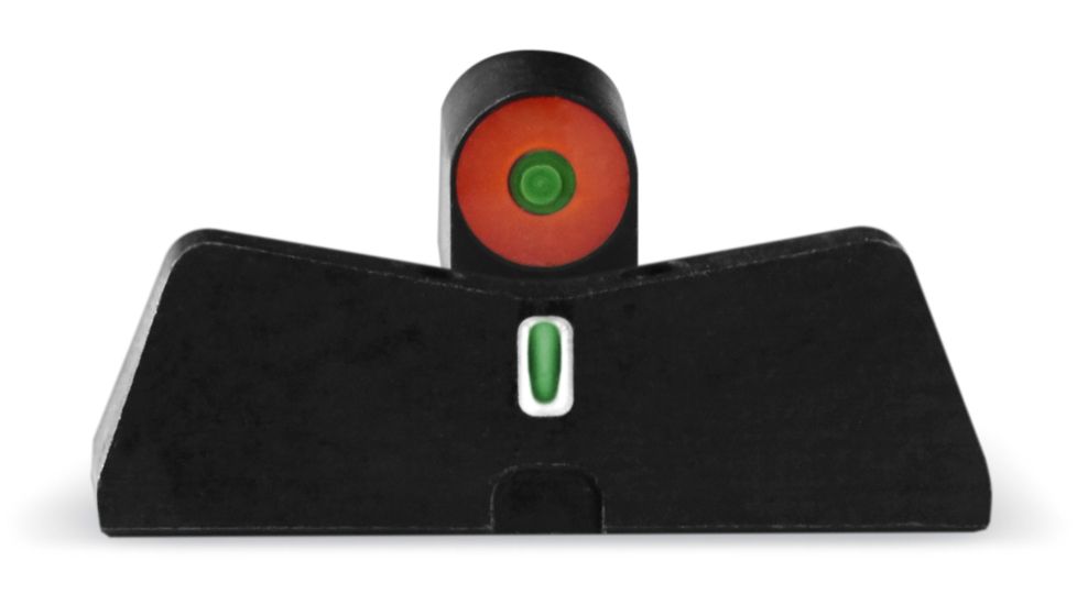 XS Sight Systems DXT2 Big Dot Pistol Tritium Night Sight, S&amp;W M&amp;P 380 Shield EZ, Orange, Standard, SW-0031S-5N