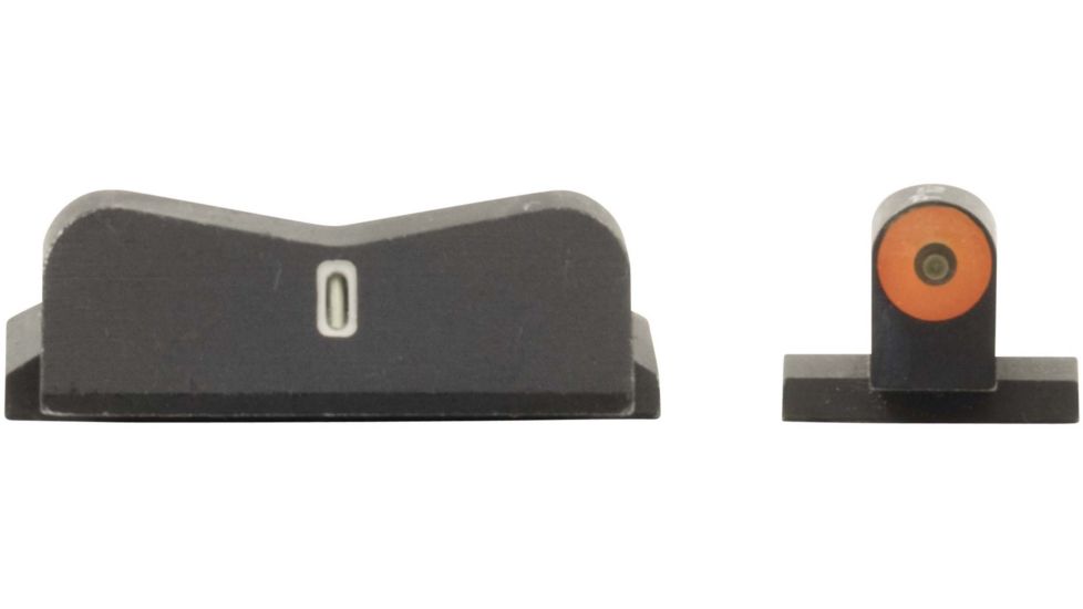 XS Sight Systems DXT2 Big Dot Pistol Tritium Night Sight, S&amp;W M&amp;P Full Size, Compact, Orange, Standard, SW-0029S-5N