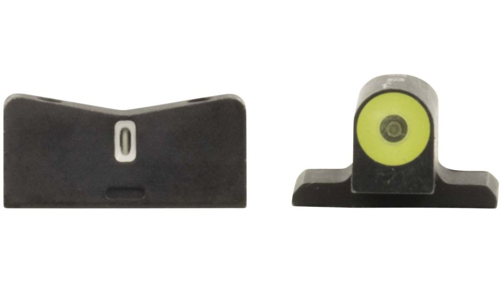 XS Sight Systems DXT2 Big Dot Pistol Tritium Night Sight, Sig P320, P225, P226, P229, Springfield XD, XDm and XDs, Yellow, Standard, SI-0013S-5Y