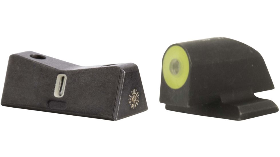 XS Sight Systems DXT2 Big Dot Pistol Tritium Night Sight, Sig P365, Yellow, Standard, SI-0014S-5Y