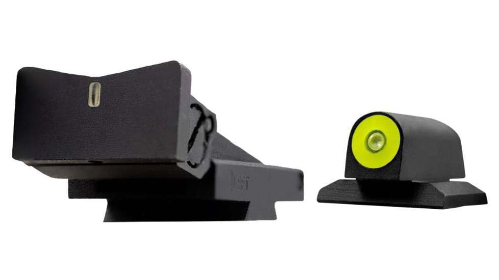 XS Sight Systems DXT2 Big Dot Sight, Yellow, Colt 1911/BCMS Cut, NE-0030A-5Y