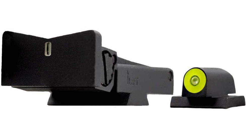 XS Sight Systems DXT2 Big Dot Sight, Yellow, Colt 1911 Enhanced/LPA Cut, NE-0033A-5Y