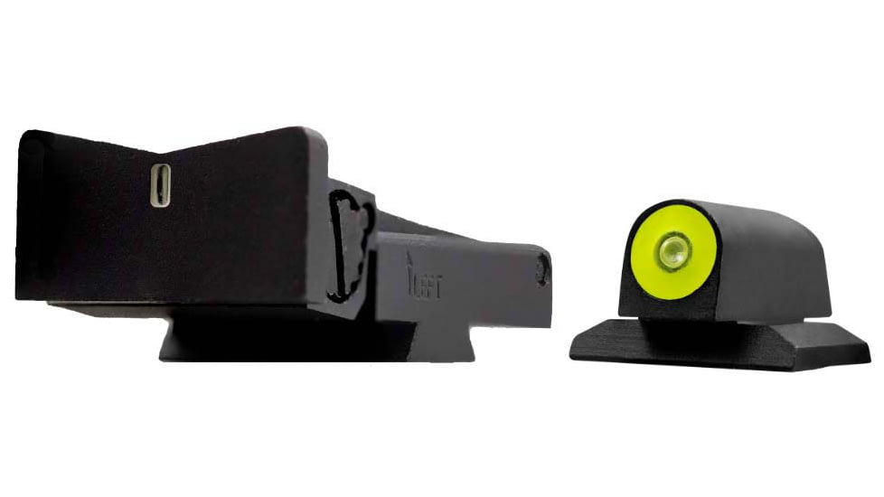 XS Sight Systems DXT2 Big Dot Sight, Yellow, Colt 1911/LPA Cut, NE-0031A-5Y