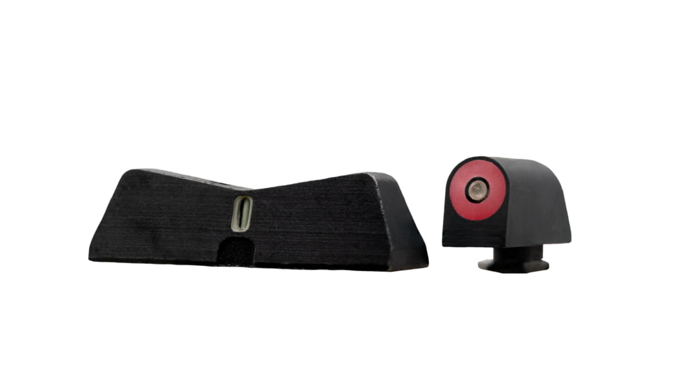 OpticsPlanet Exclusive XS Sight Systems DXT2 Big Pink Dot Tritium Night Sights for Glock 42, 43, 43X, 48, Blued Finish, Standard, GL-0011S-5P