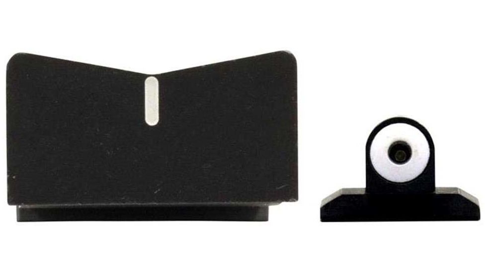 XS Sight Systems DXW Big Dot Pistol Tritium Night Sight, Springfield Trophy Match and Range Officer, LPA, Matte Black, Standard, SP-0005A-3