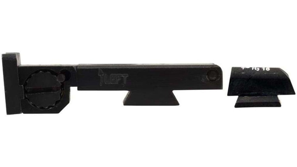 XS Sight Systems DXW Big Dot Pistol Tritium Night Sight, STI Pistols BoMar Adjustable, Matte Black, Standard, ST-0005A-3