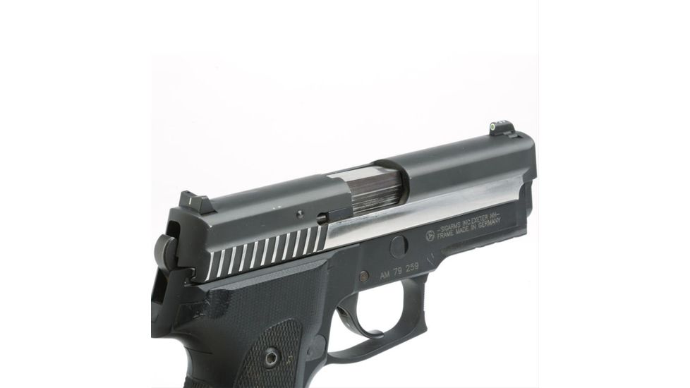 XS Sight Systems DXW Standard Dot for Sig P225, P226, P228, P229, P320, Springfield XD, XDm &amp; XDs, Tritium Front, White Stripe Rear SI-0002S-4