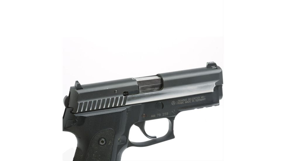 XS Sight Systems DXW Standard Dot for Sig P225, P226, P228, P229, P320, Springfield XD, XDm &amp; XDs, Tritium Front, White Stripe Rear SI-0002S-4