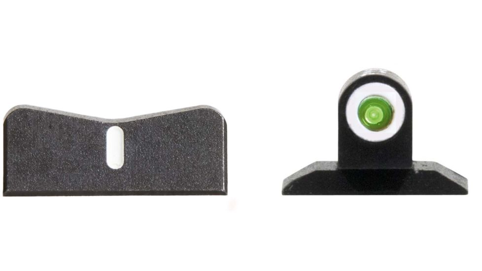 XS Sight Systems DXW Standard Dot Pistol Tritium Night Sight, Bulgarian Makarov, Matte Black, Standard, MV-0001P-4