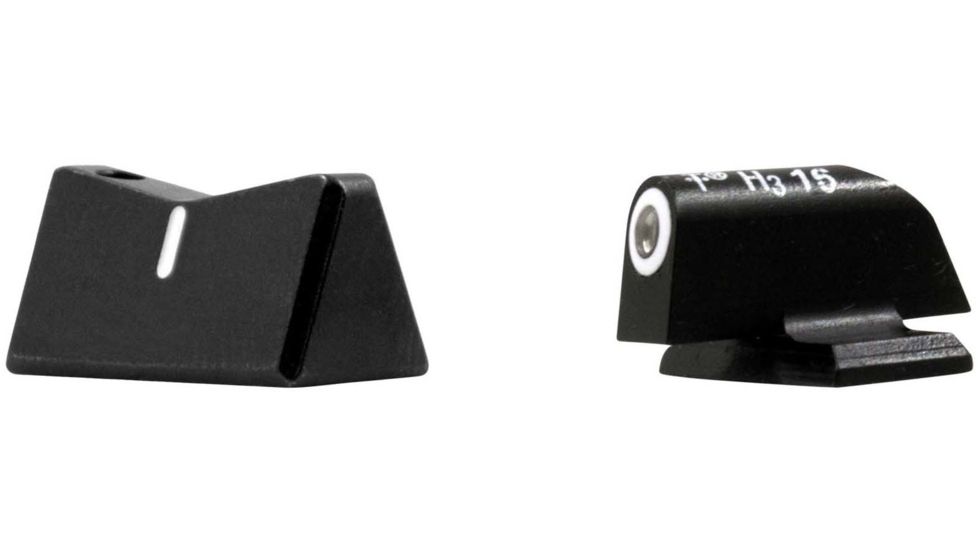 XS Sight Systems DXW Standard Dot Pistol Tritium Night Sight, Sig P220, P227, Matte Black, Standard, SI-0001S-4