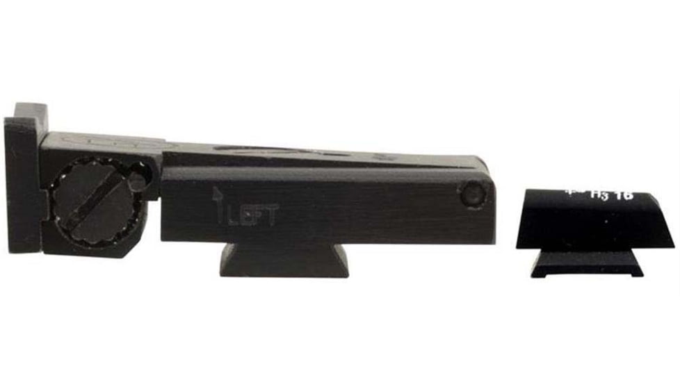 XS Sight Systems DXW Standard Dot Pistol Tritium Night Sight, Springfield Trophy Match &amp; Range Officer, LPA, Matte Black, Standard, SP-0005A-4