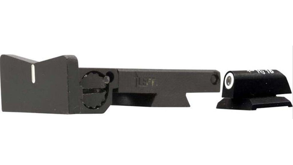 XS Sight Systems DXW Standard Dot Pistol Tritium Night Sight, STI Pistol Tritium Nights BoMar Adjustable, Matte Black, Standard, ST-0005A-4