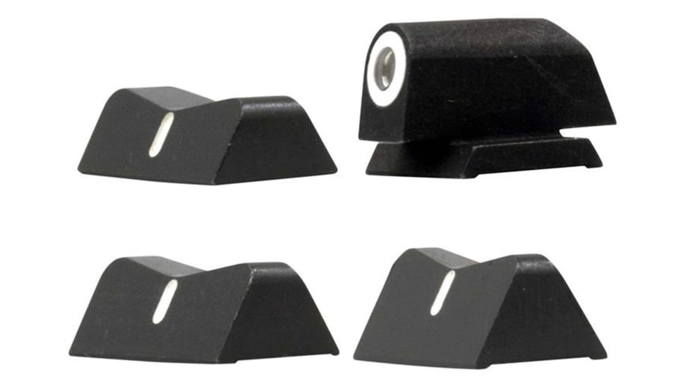 XS Sight Systems DXW Standard Dot Shotgun Sights, Rem/Benelli Vent Rib, Matte Black, Standard, SG-3001-4