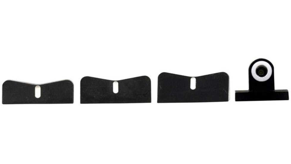 XS Sight Systems DXW Standard Dot Shotgun Sights, Rem/Benelli Vent Rib, Matte Black, Standard, SG-3001-4