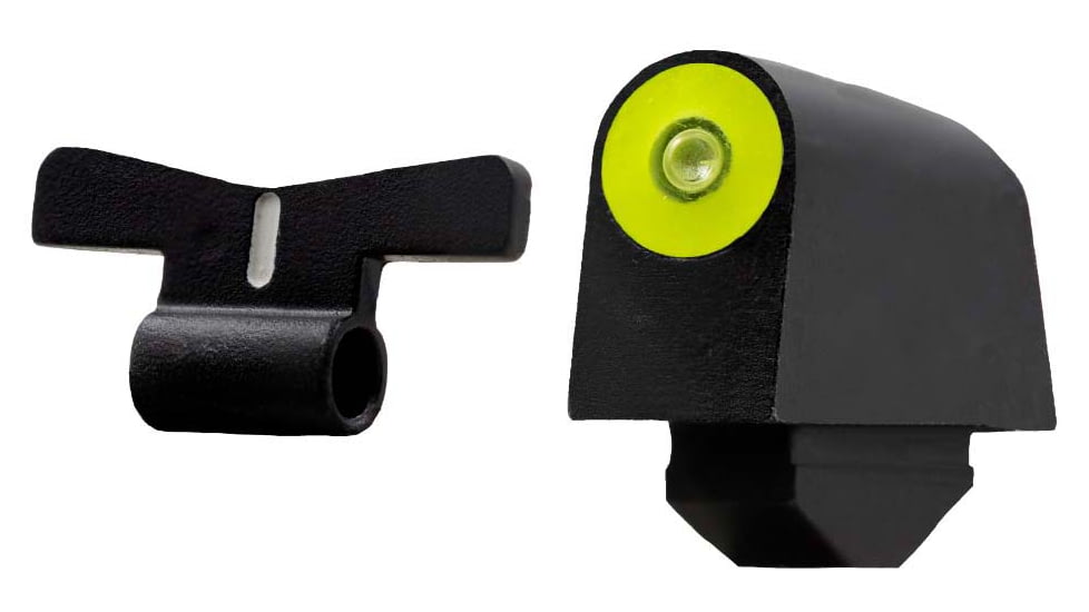 XS Sight Systems DXW2 Big Dot Sight, Yellow, S&amp;W 586/686/625/629/329 Revolvers, SW-0035S-3Y