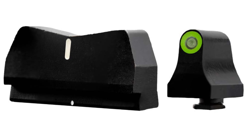 XS Sight Systems DXW2 Standard Dot Sight, Green Suppressor Hight, Glock 17/19/22-24/26/27/31-36/38, GL-0015P-4G