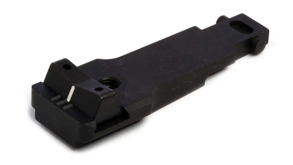 XS Sight Systems Express White Stripe Rear Sight, AK, Matte Black, Standard, AK-2003-1
