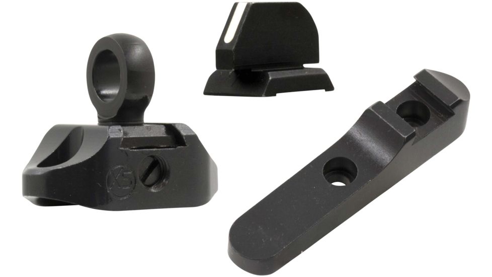 XS Sight Systems Ghost Rifle Scope Ring WS, Mauser 98, 96, 95, Matte Black, Standard, MA-0001-5