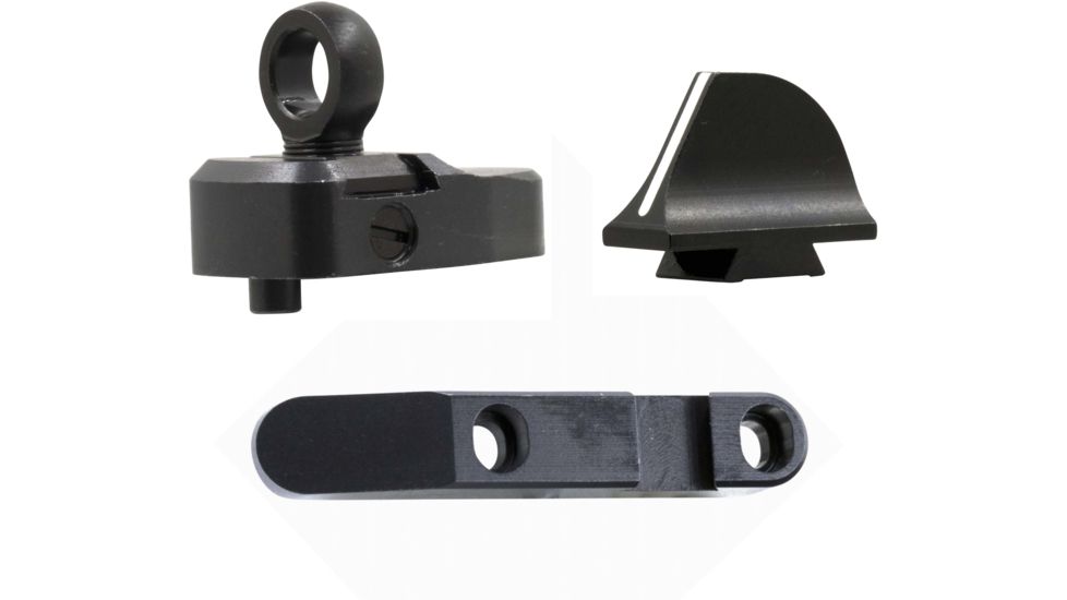 XS Sight Systems Ghost Rifle Scope Ring WS, Use with Lever Rail, Marlin 308MX, Matte Black, Standard, ML-0022-5