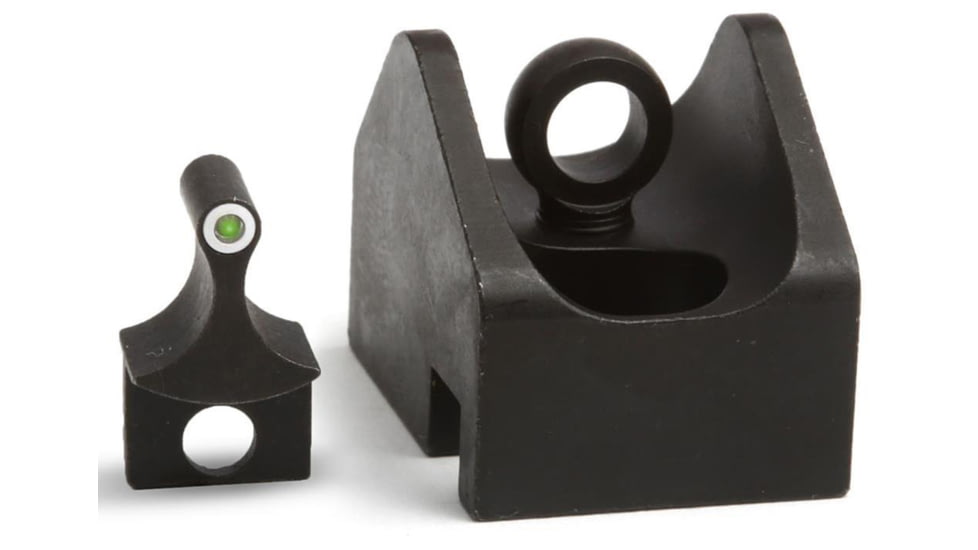 XS Sight Systems Ghost Ring Rear &amp; Standard Dot Tritium Front, HK 91,93,94 MP5, Matte Black, Standard, HK-1011-4