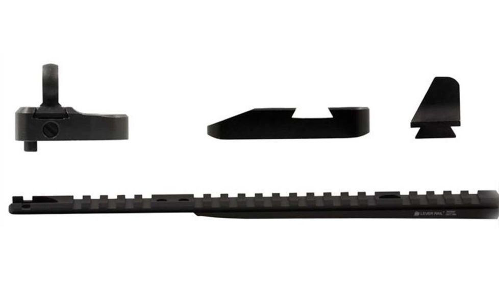 XS Sight Systems Lever Rail Ghost Rifle Scope Ring WS, Marlin 336 35 Rem, Matte Black, Standard, ML-1006-5
