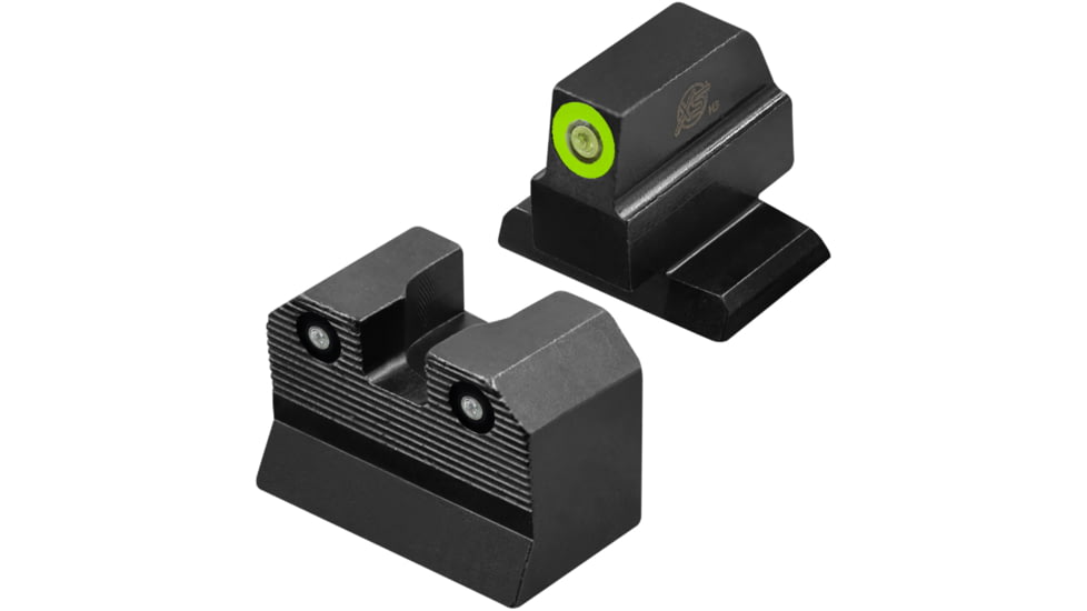 XS Sight Systems R3D 2.0 Night Sight, HK Optic/Supp VP9 OR, Green, HK-R202P-6G