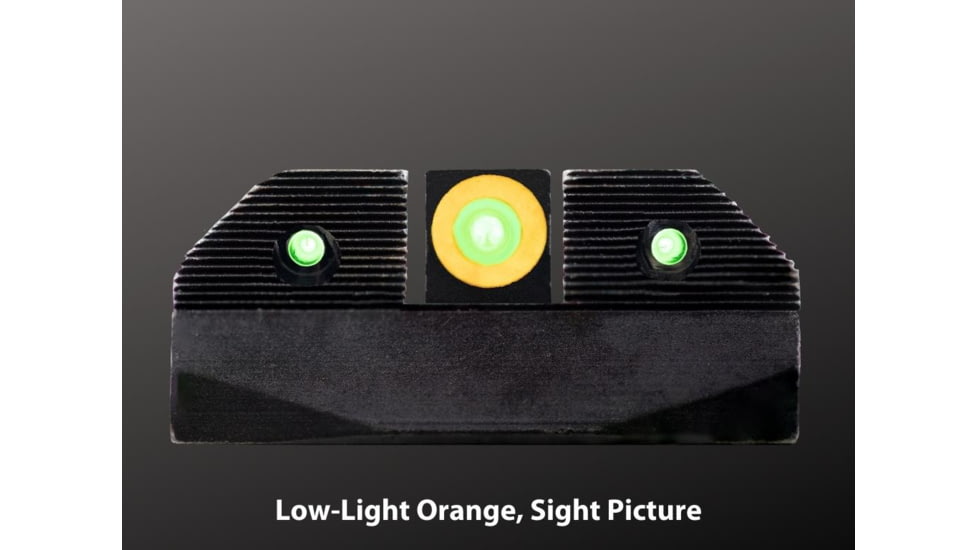 XS Sight Systems R3D 2.0 Night Sight, HK Optic/Supp VP9 OR, Orange, HK-R202P-6N