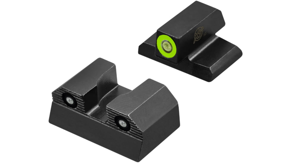 XS Sight Systems R3D 2.0 Night Sight, HK STD. HT. VP9 OR, Green, HK-R201P-6G