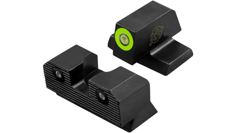 XS Sight Systems R3D 2.0 Night Sight, S&amp;W STD. HT. M&amp;P 2.0 OR Full Size &amp; Compact, Green, SW-R206P-6G