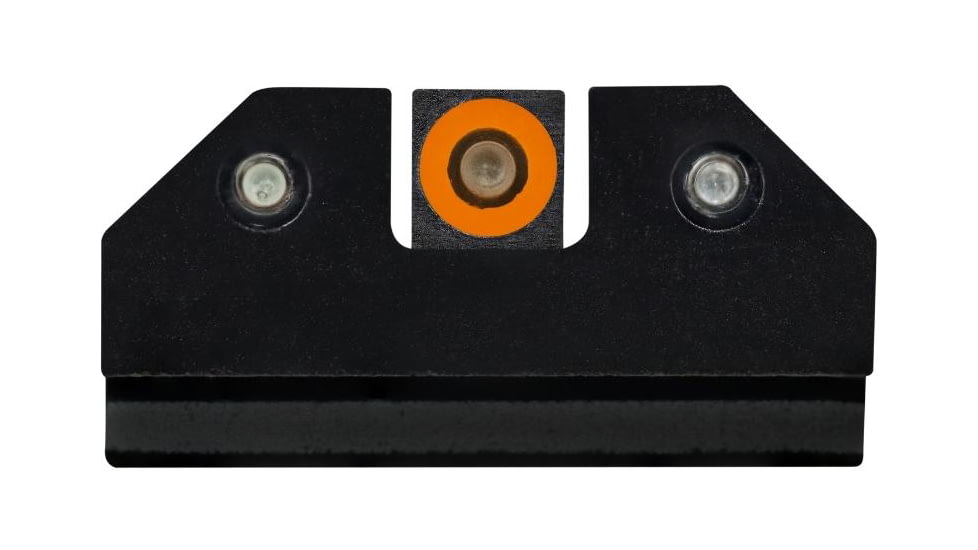 XS Sight Systems R3D Night Sights for Glock Suppressor 43x &amp; 48, Orange, GL-R022P-6N