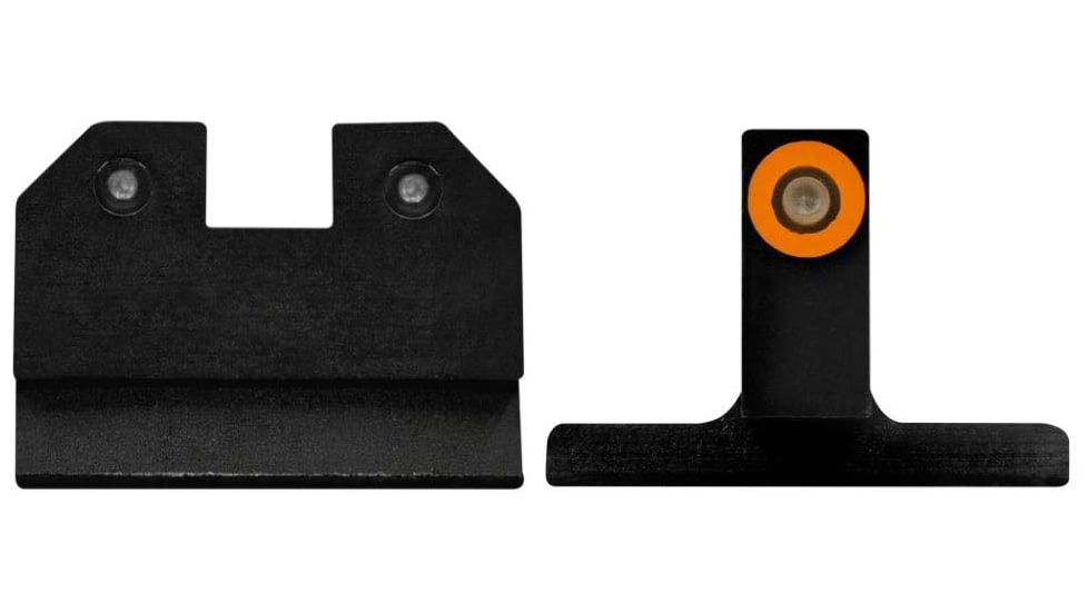 XS Sight Systems R3D Night Sights for HK VP9 OR Supressor, Orange, HK-R022P-6N