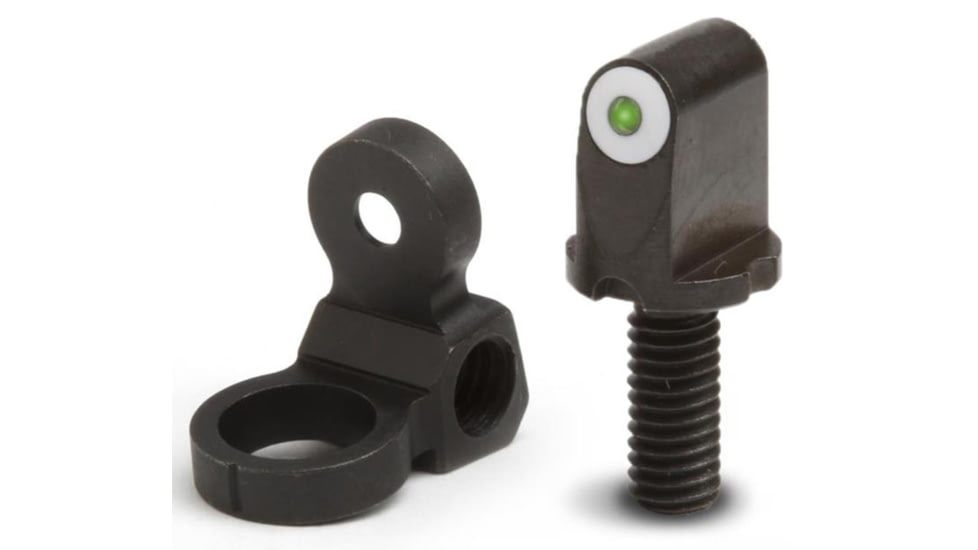 XS Sight Systems Same Plane Rear w/Big Dot Tritium Front Rifle Sights, AR Mil-Spec, Matte Black, Standard, AR-0002-3