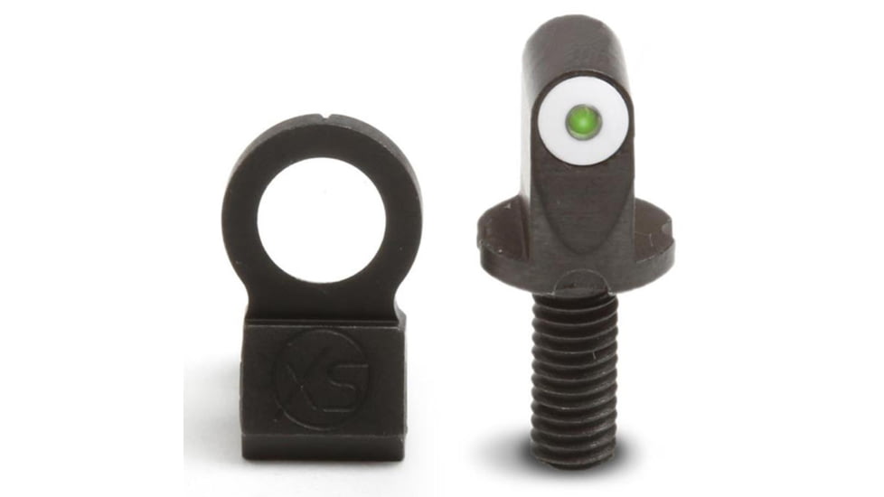 XS Sight Systems Same Plane Rear w/Big Dot Tritium Front Rifle Sights, AR Mil-Spec, Matte Black, Standard, AR-0002-3