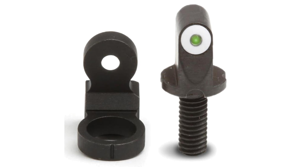 XS Sight Systems Same Plane Rear w/Big Dot Tritium Front Rifle Sights, AR Mil-Spec, Matte Black, Standard, AR-0002-3