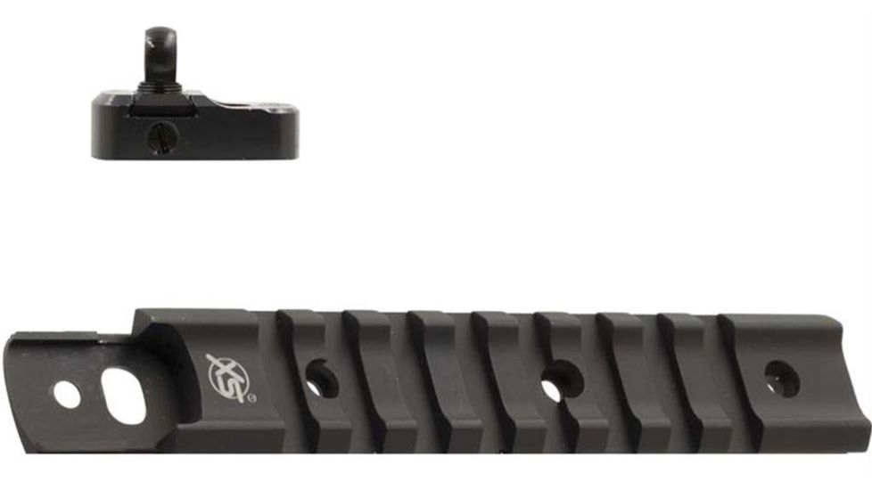 XS Sight Systems Shortrail w/Ghost Ring, Remington 870, Matte Black, Standard, RE-5002R-N