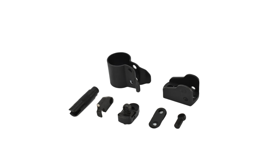 XS Sight Systems Winged Ghost Ring w/Banded Standard Dot White Front Sight, Mossberg 500, 590, Std Bbl, Matte Black, Standard, MB-1002-1