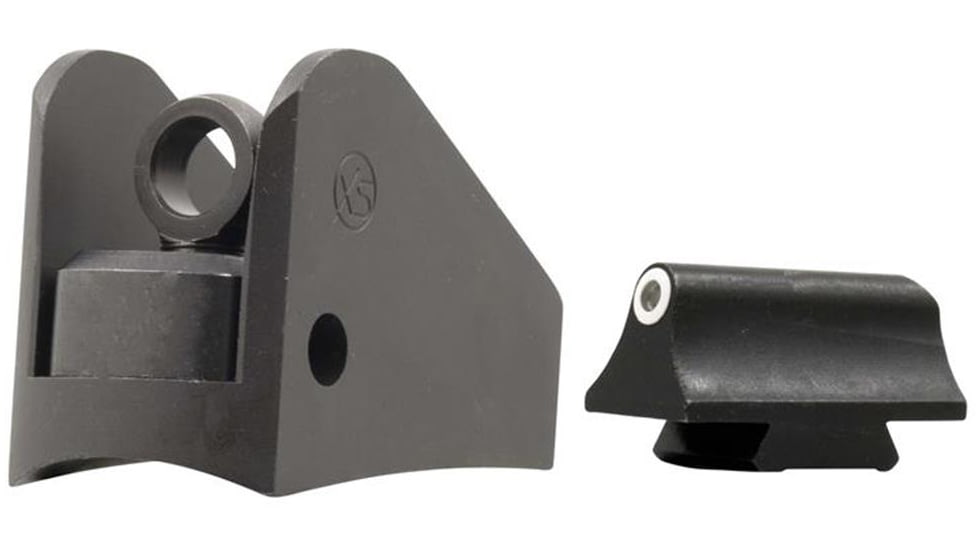 XS Sight Systems Winged Ghost Ring w/Standard Dot Tritium Front Sight, Remington 870,1100,1187, Matte Black, Standard, RE-1001-4
