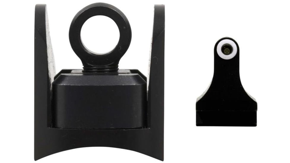 XS Sight Systems Winged Ghost Ring w/Standard Dot Tritium Front Sight, Mossberg 500, 590, 930, Matte Black, Standard, MB-1001-4