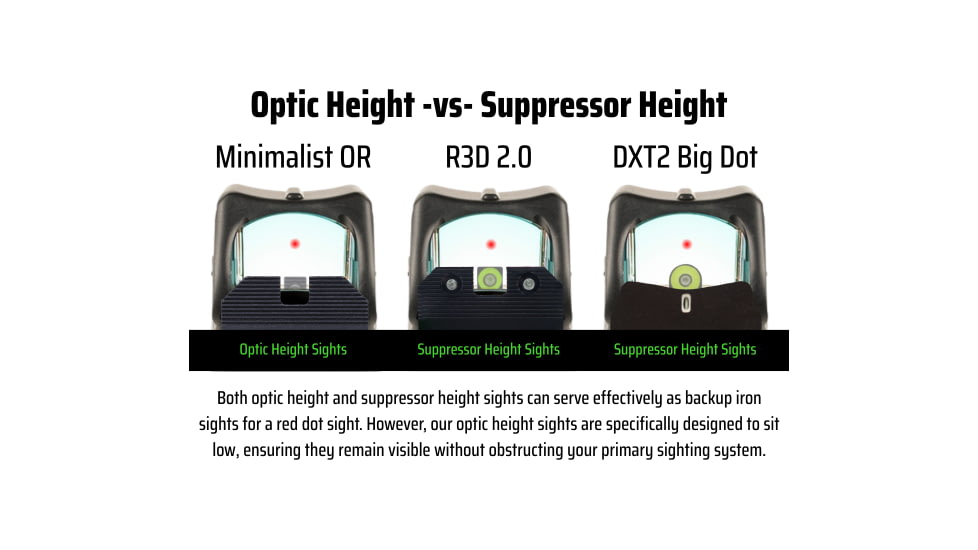 XS Sight Systems Minimalist Walther PDP Optics Ready Optic Adapter Plate