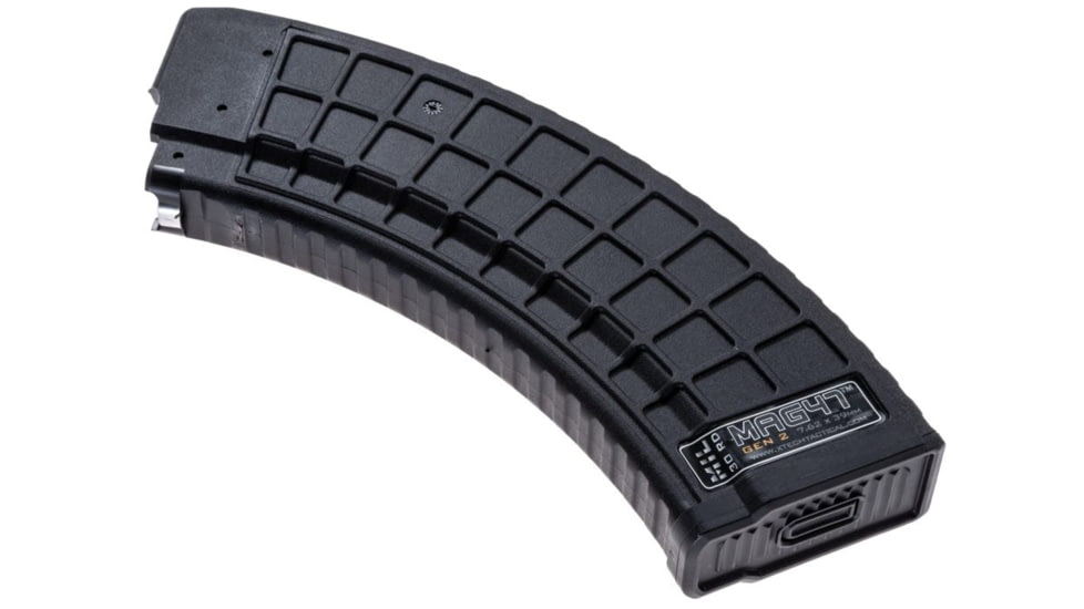 XTech Tactical AK-47 MIL Gen2 30-Round Magazine, Black, 30, XTT115-2-BLK-MIL