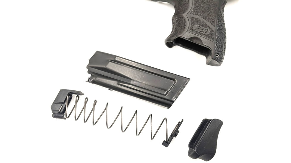 XTech Tactical HK VP9SK &amp; P30SK 9mm 10 to 12 Round Conversion Kit, Black, 12, XTT133-BLK VP9SK 2RD